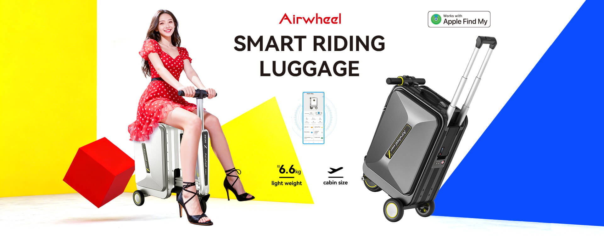 Airwheel SE3SX scooter suitcase